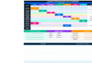 Planning Hebdomadaire Excel à Imprimer