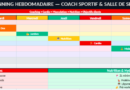 Planning Hebdomadaire Excel pour Salle de Sport