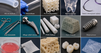 Biomatériaux pour la santé : types, applications