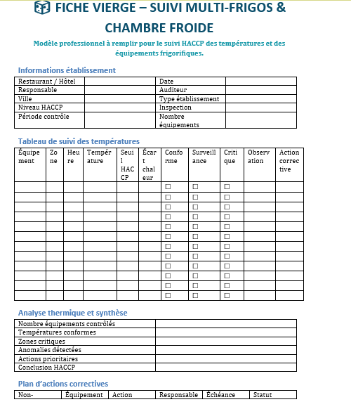fiche de suivi multi-frigos
