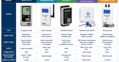 Thermomètre Chambre Froide avec Alarme : Comparatif
