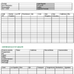 Fiche de Traçabilité Alimentaire Word